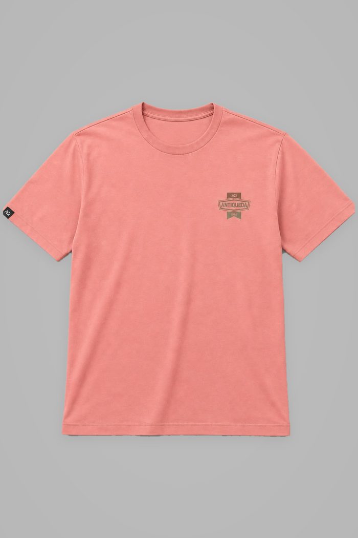 Camiseta rosa Antiqueda